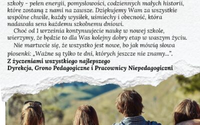 Drodzy uczniowie ZSG